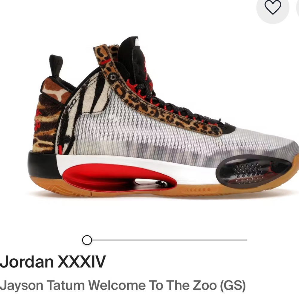 Jordan XXXIV
Jayson Tatum Welcome To The Zoo (GS) 5.5y